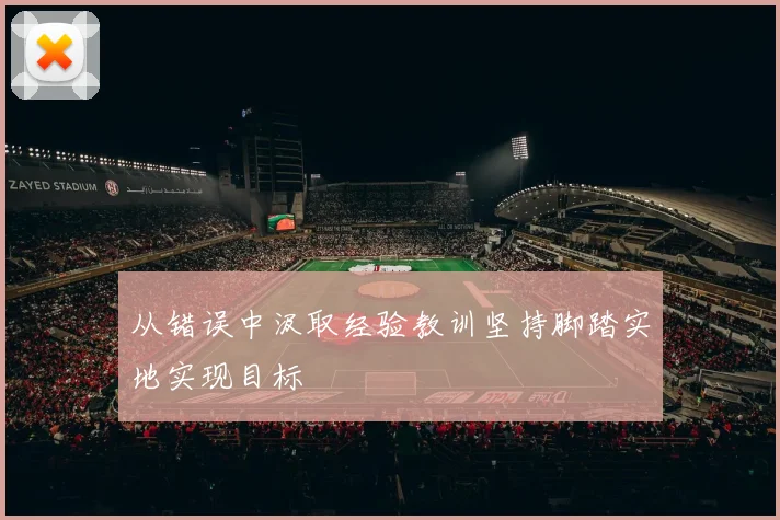 从错误中汲取经验教训坚持脚踏实地实现目标